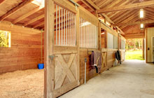 Buckland End stable construction leads